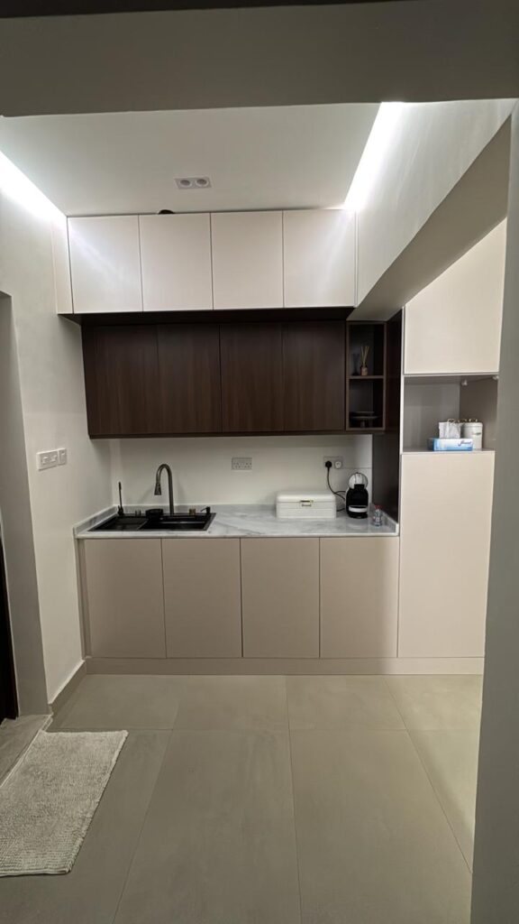 Luxury kitchen interiors by Rahat Albal – kitchen carpentry services Dubai
