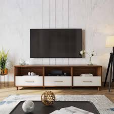 Modern custom TV Units Abu Dhabi with sleek wall-mounted design